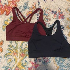 Gently used lululemon sport bras.